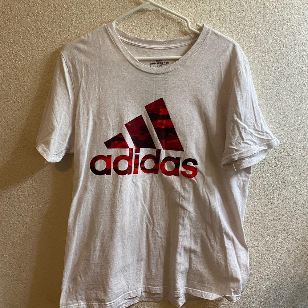 Adidas - Red Camo Tshirt